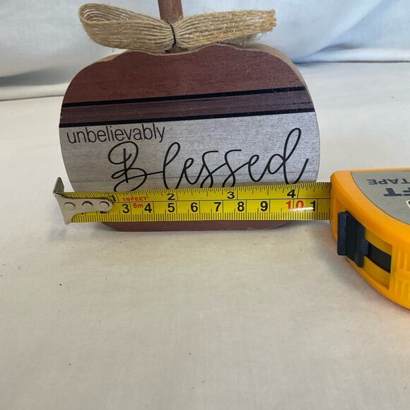 The Hearthside Collection - Autumn Blessings Chunky Pumpkin - Picture 4 of 4